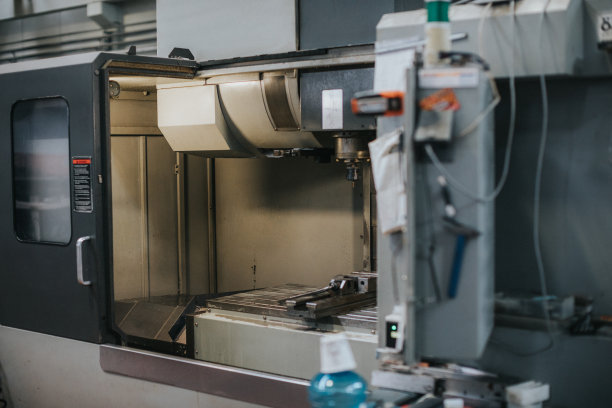 金属加工数控铣床工作。模具及模具制造工艺。图片下载