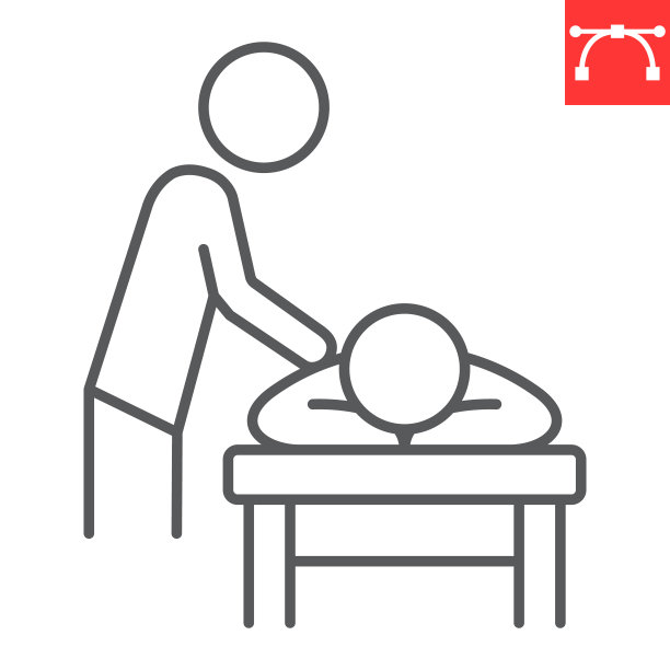 按摩线图标图片下载