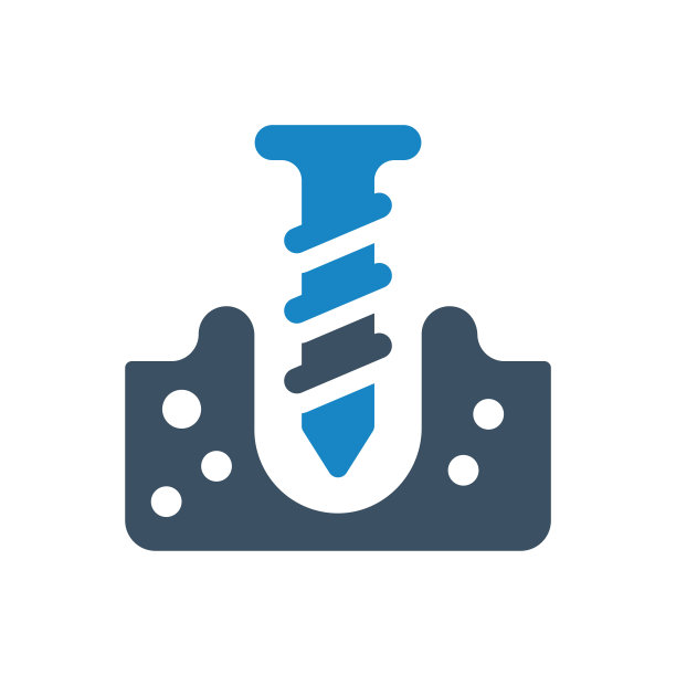 钻孔图标设计或电钻图标图片下载