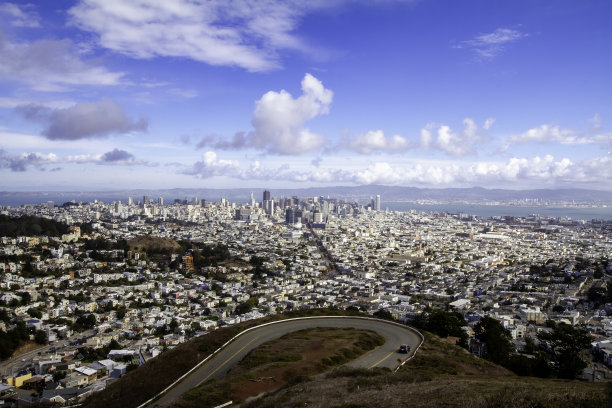 旧金山天际线图片下载