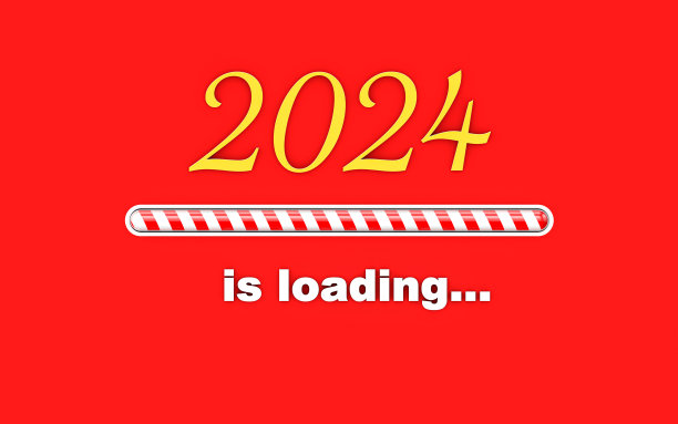 2024加载红色背景图片下载