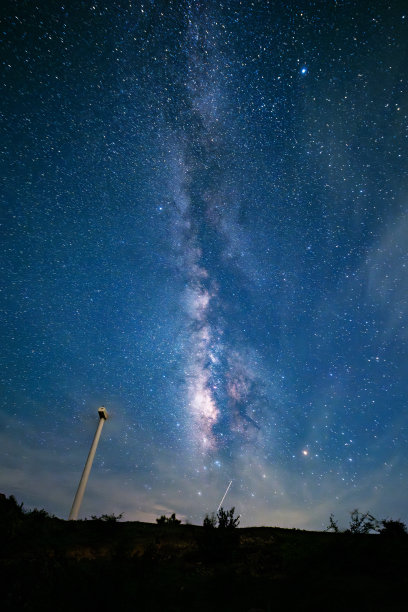 天空有星星，天空有星星和云彩图片下载