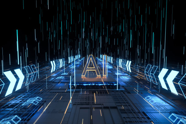 蓝色信息高速公路图片下载