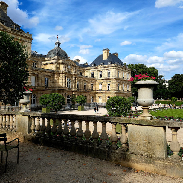 卢森堡花园图片下载