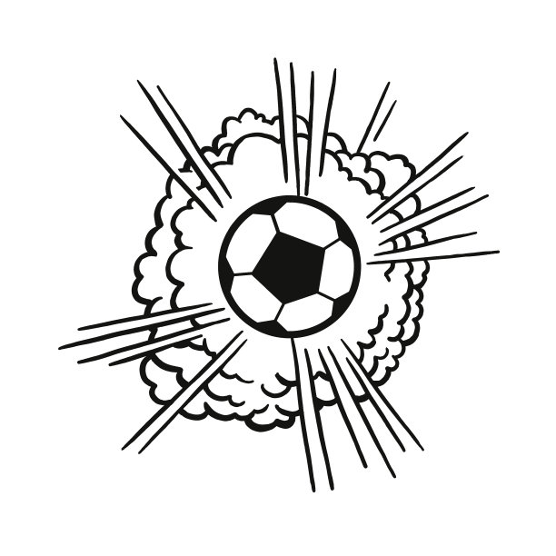 爆炸的足球图片下载