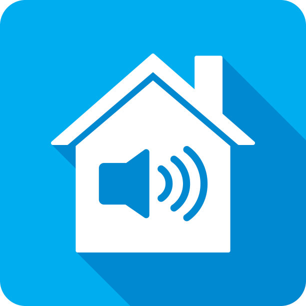 房屋体积图标剪影图片下载