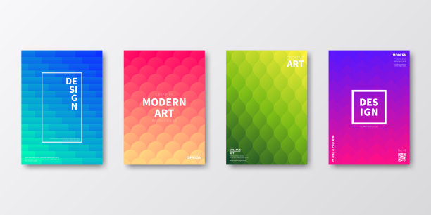 宣传册模板布局，封面设计，商业年度报告，传单，杂志图片下载