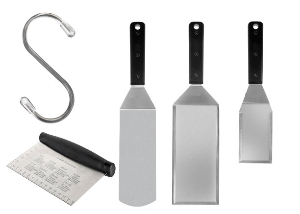 烧烤和烧烤抹刀瓶钩钳工具设置在白色背景图片下载