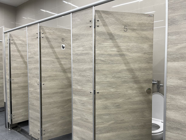 一排公厕设计图片下载