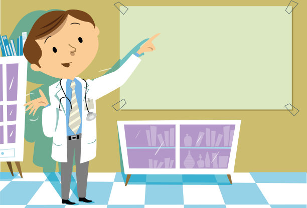 医生解释疾病图片下载