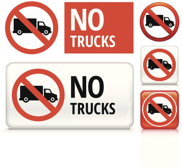 没有卡车版税免费矢量图像按钮图片下载