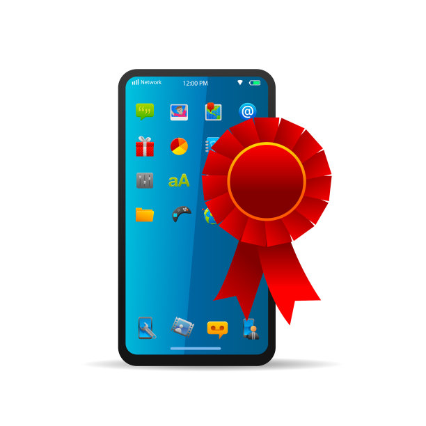 奖励徽章智能手机图标设置图片下载