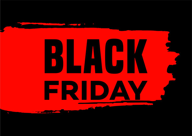 黑色星期五销售横幅模板设计。图片下载