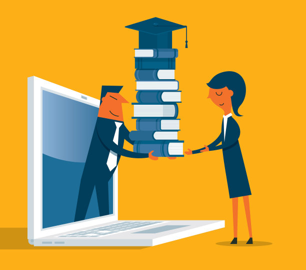 在线教育-女商人图片下载