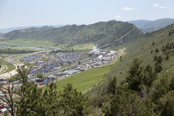 科罗拉多州莫里森市班迪米尔赛道上的科罗拉多前场赛马场图片下载
