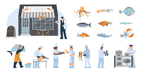 鱼餐厅设置图片下载