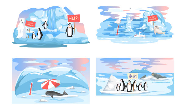 全球变暖环境污染全球图片下载