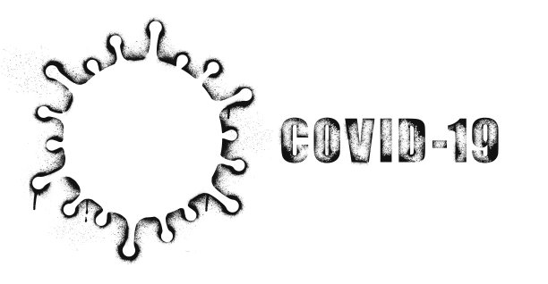 冠状病毒涂鸦图形图片下载