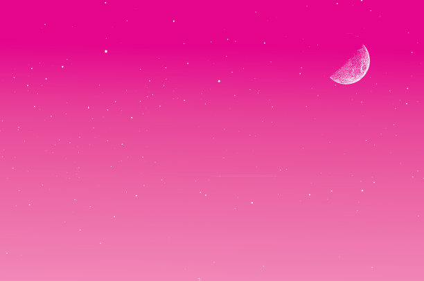 星星，月亮和夜空图片下载