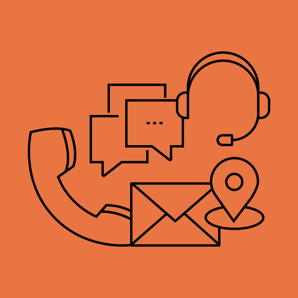 联系我们概念矢量插图图片下载