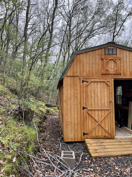 林间小屋图片下载