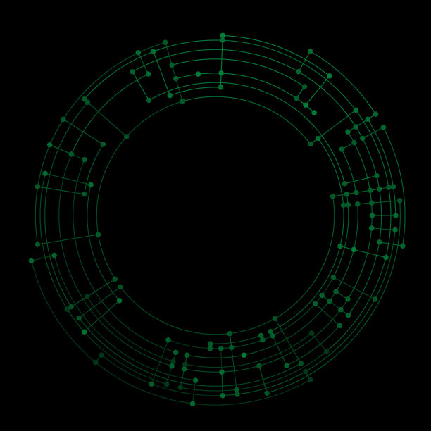 抽象圆形电子背景图案。图片下载