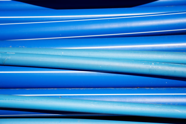 蓝色塑料管导管图片下载