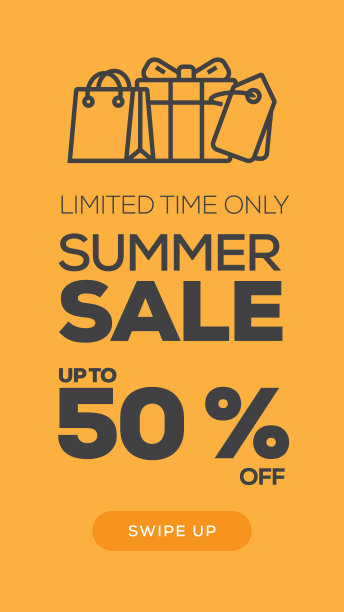 社会媒体故事页销售横幅背景-夏季销售图片下载