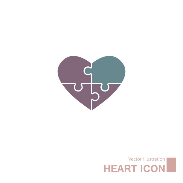 心形符号设计。图片下载