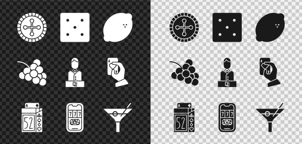 设置赌场轮盘赌轮盘游戏骰子老虎机图片下载