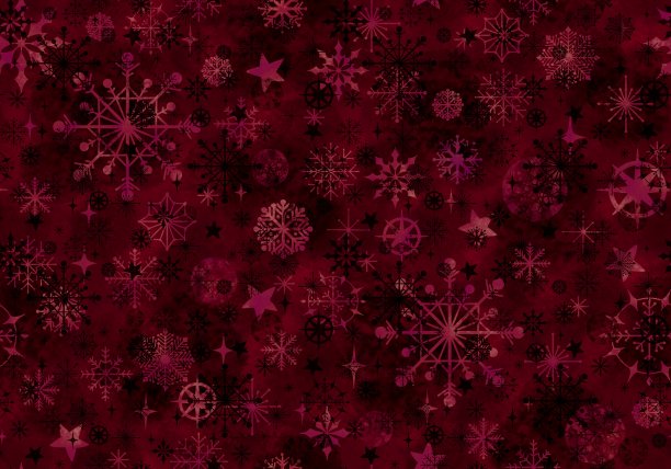 冬天打印雪人和雪花图片下载