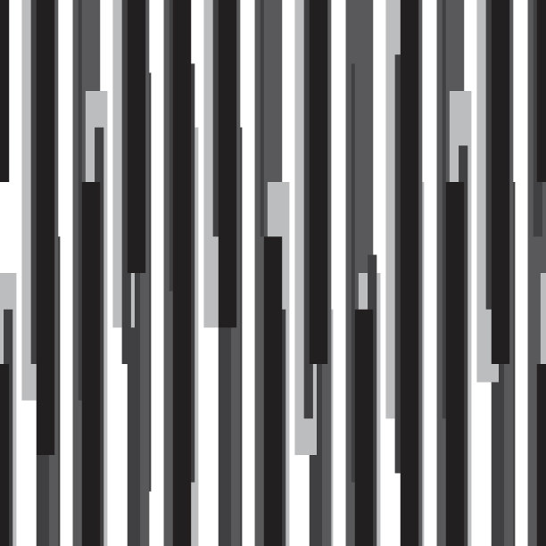 黑色条纹的无缝图案-2图片下载