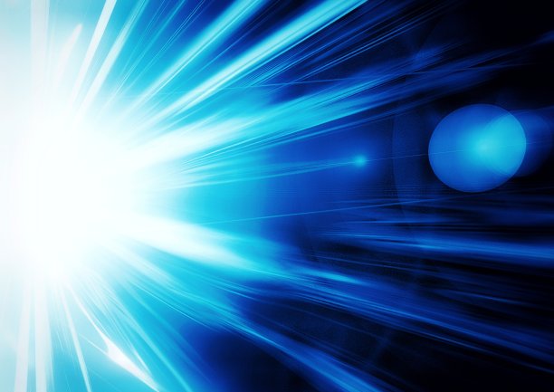 抽象蓝光背景图片下载