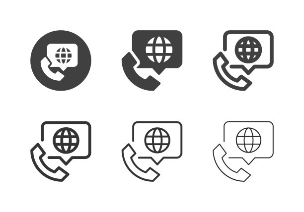 国际呼叫图标-多系列图片下载