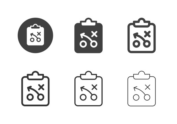 运动规划剪贴板图标-多系列图片下载