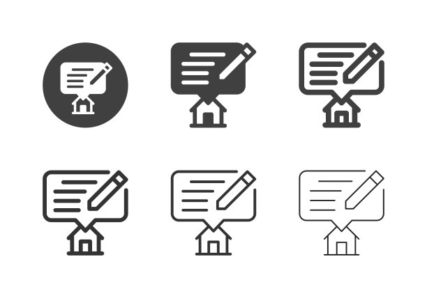 家庭作家图标-多系列图片下载