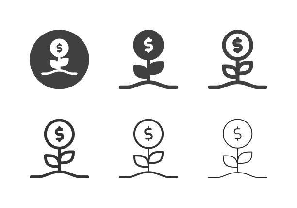 美元花图标-多系列图片下载