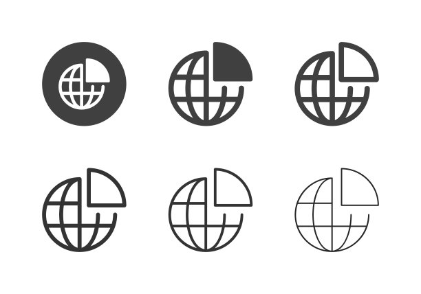 全球分析图标-多系列图片下载