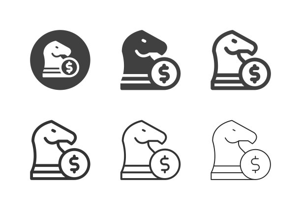 财务策略图标系列图片下载