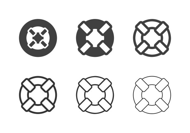 救生圈图标-多系列图片下载