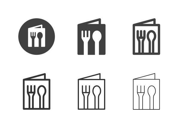 食物菜单图标-多系列图片下载