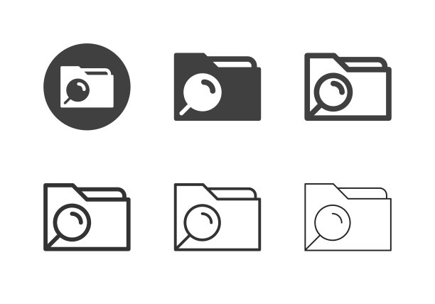 数据搜索图标-多系列图片下载