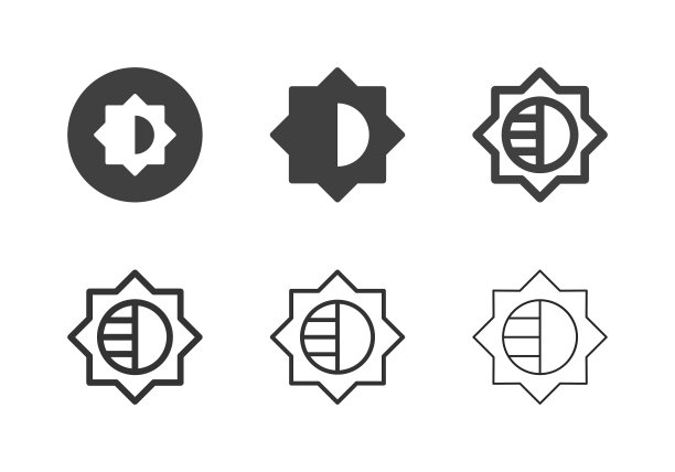 亮度调整图标-多系列图片下载