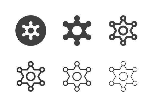 元帅星徽章图标-多系列图片下载