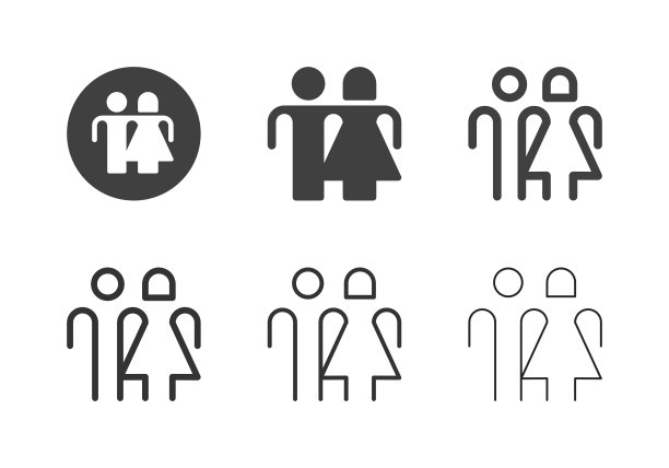 性别符号图标-多系列图片下载