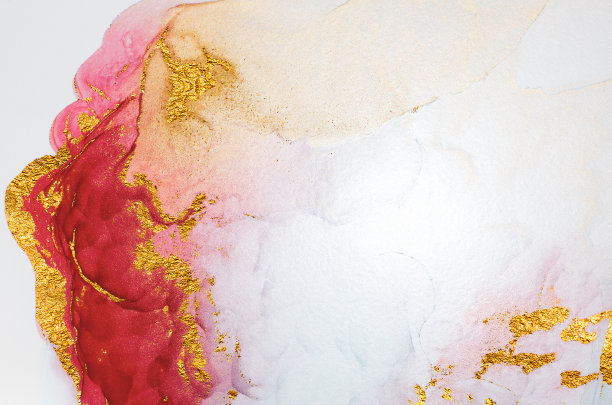 海贝。金大理石。图片下载