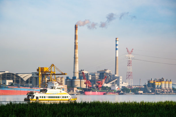 火力发电视图图片下载