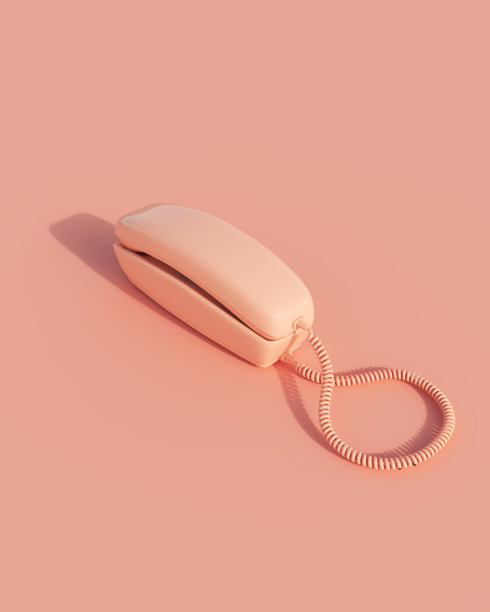 玫瑰粉色复古贡多拉电话怀旧80年代90年代复古媚俗桃色壁纸图片下载