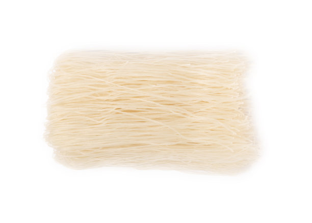 干生米粉孤立在白色背景。图片下载