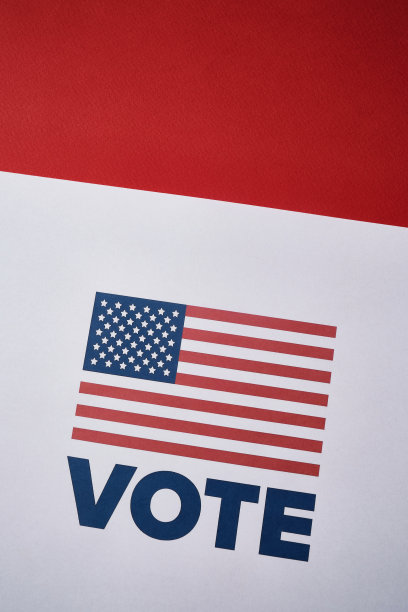 投票!美国国旗。美国总统大选。11月的投票日。美国大选。的美国元素。海报或横幅图片下载
